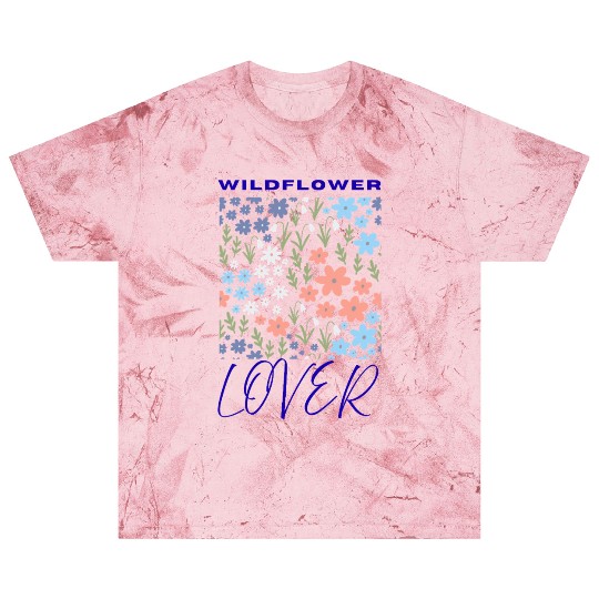 Wildflower Lover Floral Design Blast T Shirts