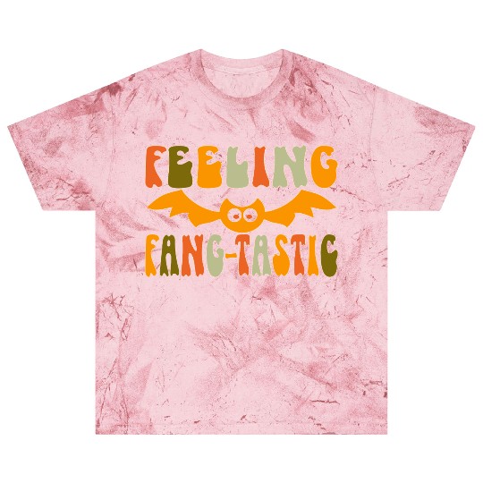 Feeling Fang-Tastic Funny Halloween Bat Blast T Shirts