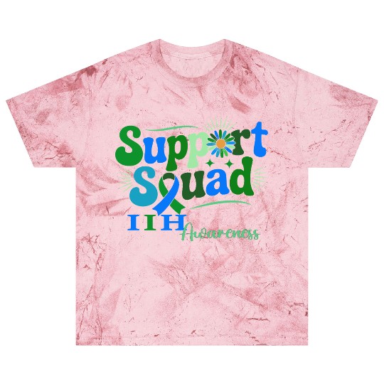 Support Squad IIH Awareness Design Blast T Shirts