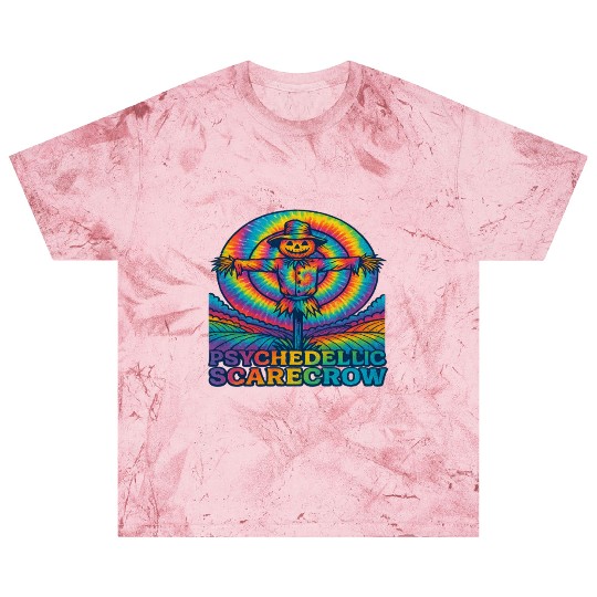 Psychedelic Scarecrow Trippy EDM Rave Festival Blast T Shirts