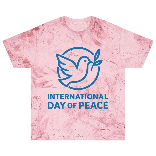 Peace Dove with Olive Branch Illustration Blast T Shirts