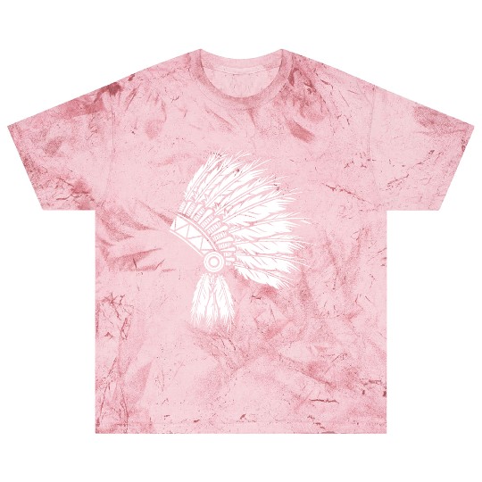 NATIVE AMERICAN HEAD PIECE Blast T Shirts