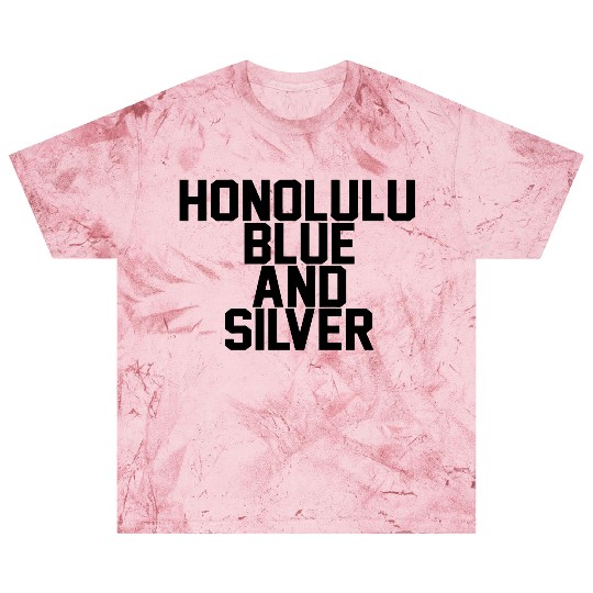 Honolulu Blue & Silver Blast T Shirts