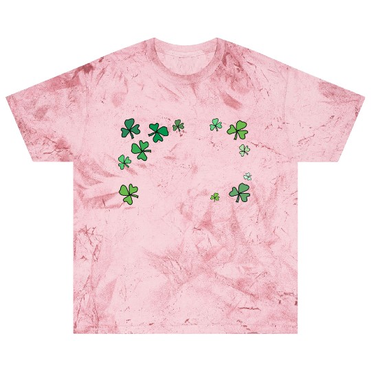 Dark green shamrocks, St Patrick's Blast T Shirts