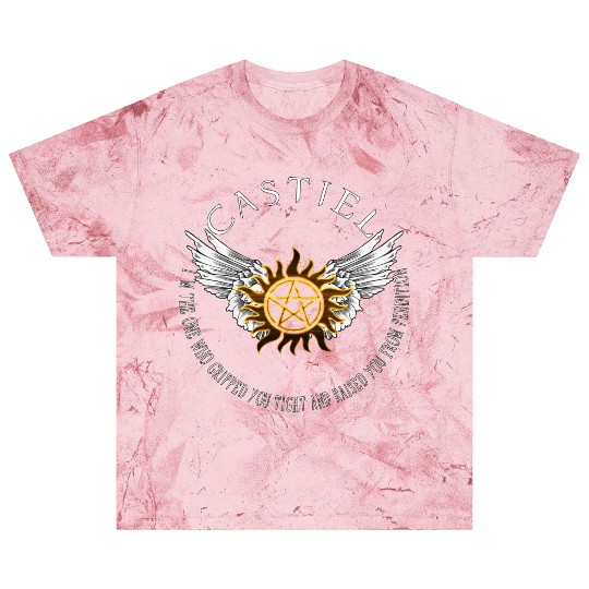 Castiel Protection Symbol Blast T Shirts