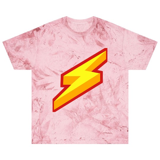 Lightning Bolt Design Blast T Shirts