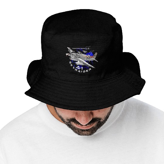 Douglas A-1 Skyraider Attack Aircraft Bucket Hats