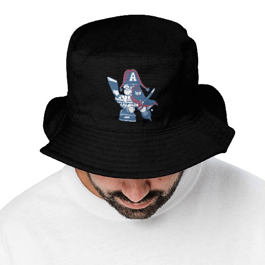 Milwaukee admiral cartoon Bucket Hats
