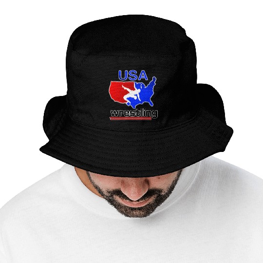 Team USA Wrestling Bucket Hats