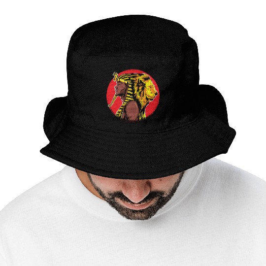 Pharoh x Lion Bucket Hats
