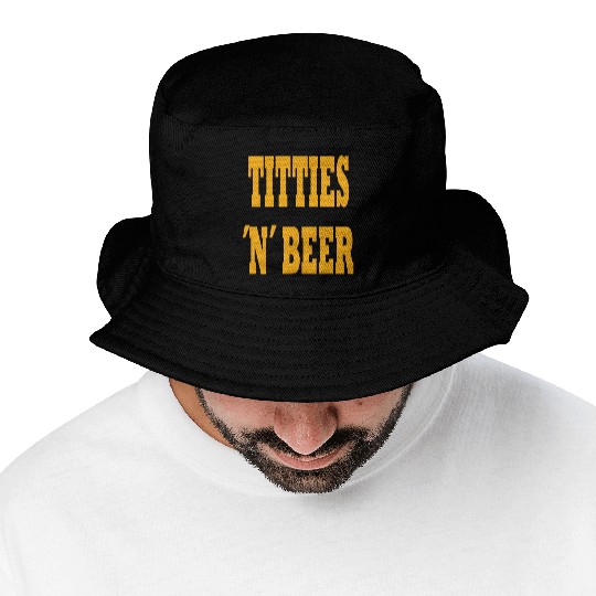 TITTIES N BEER Bucket Hats