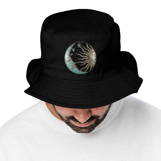 Moon and sun Bucket Hats