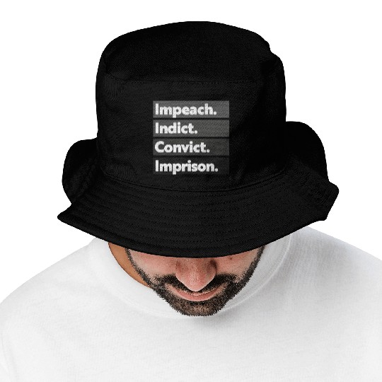 Trump Impeach, Anti Trump Protest Bucket Hats