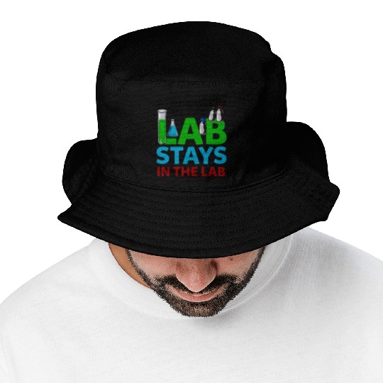 What Happens In The Lab Tech Laboratory Technician Bucket Hats