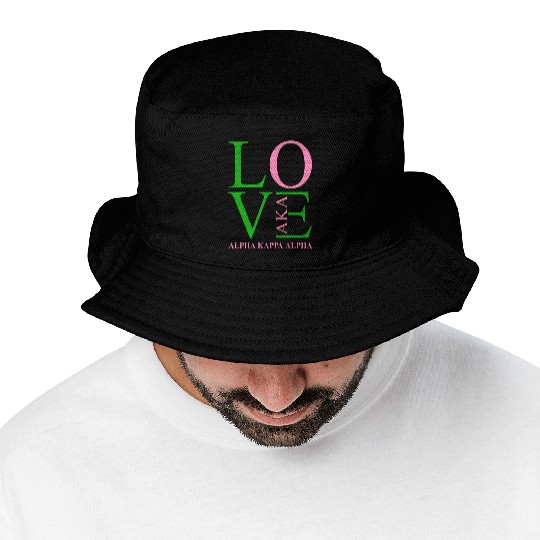 Aka Bucket Hats Love Sorority Gift Alpha Kappa Aka Parap