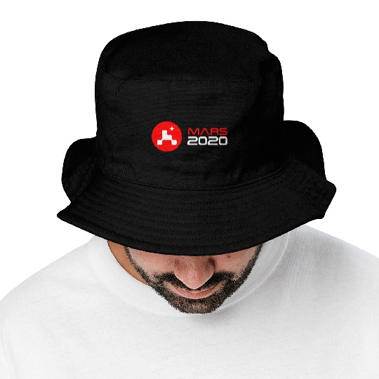 mars perseverance logo Bucket Hats