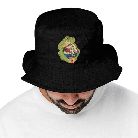 Toad Japanese Ramen Bucket Hats