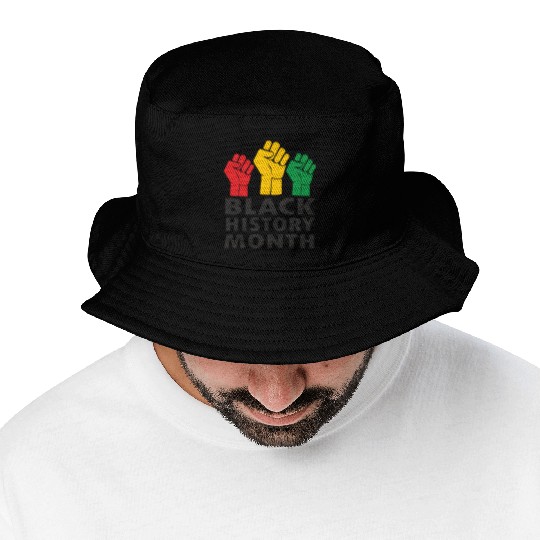 Juneteenth, Black History Month, Freedom Day Bucket Hats
