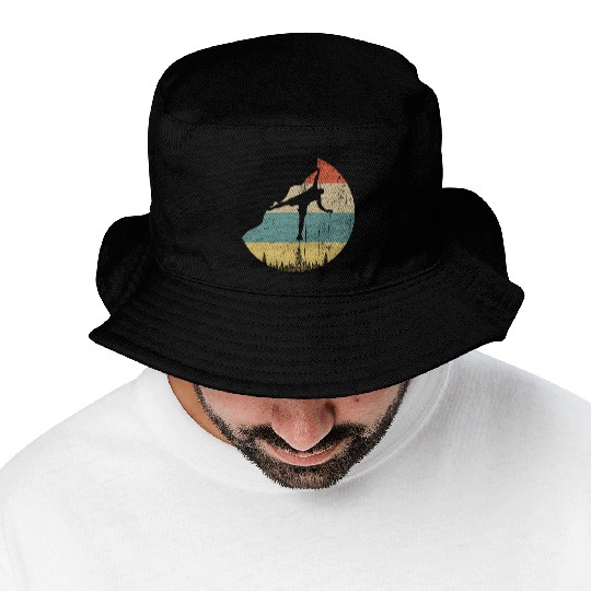 Rock climbing mountain climber Bucket Hats