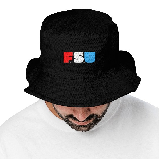 FSU Fuck Shit Up (in Red White Blue letters) Bucket Hats