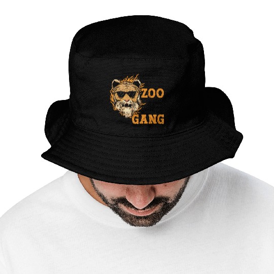 Zookeeper Animal Care Zookeeping Wildlife Nature Bucket Hats