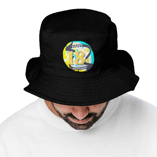 ANNIVERSARY 18 Bucket Hats
