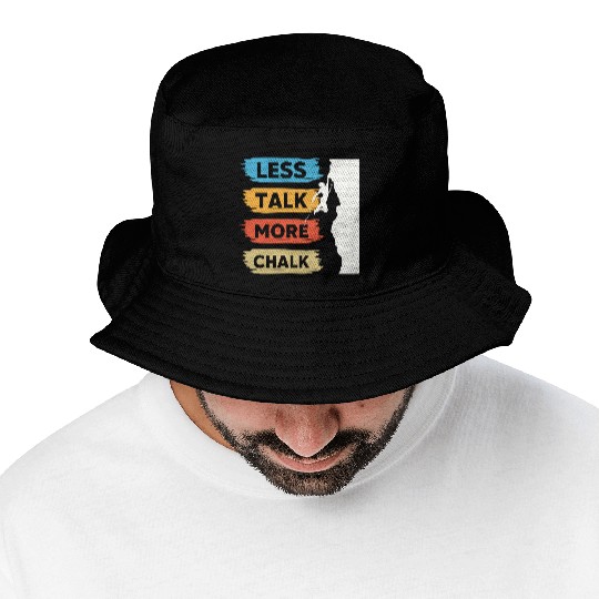 Climbing Mountaineering Climber Mountains Hiking Bucket Hats