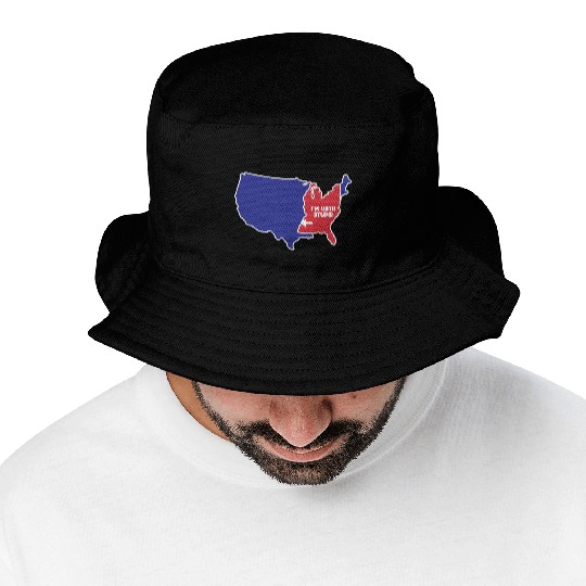Mississippi Design for patriotic Mississippians Bucket Hats