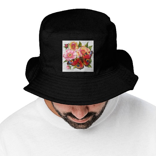 Bucket Hats flowers for adults and kids