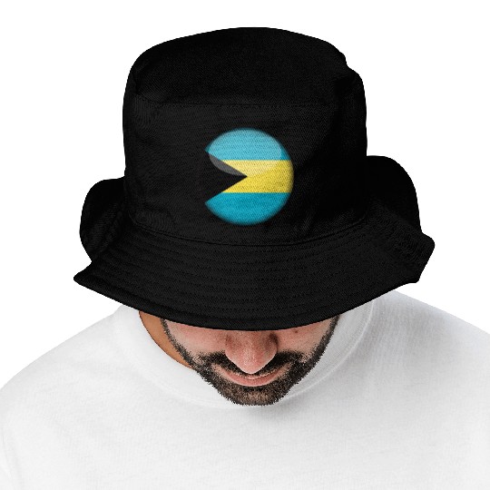 Bahamas Flag Bucket Hats