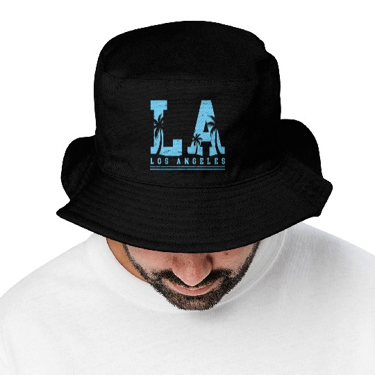 Los Angeles LA California Gift Bucket Hats