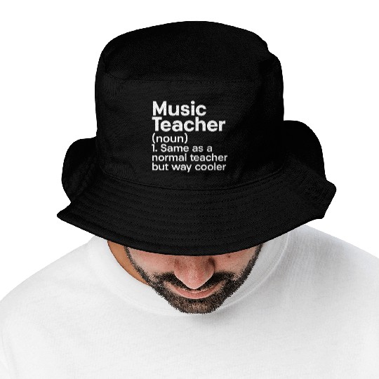 Music Teacher Bucket Hats