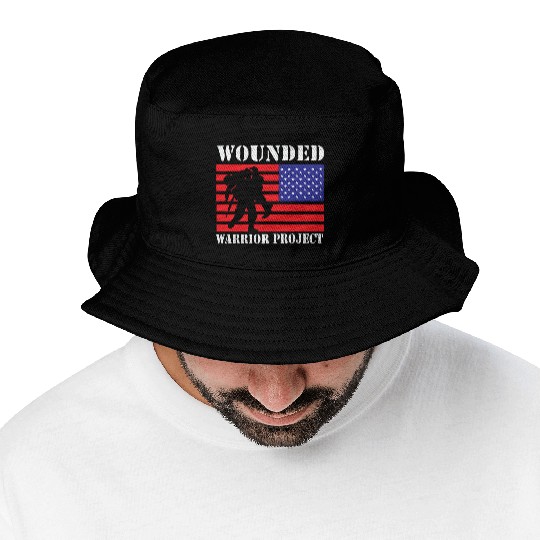 Wounded Warrior Project Us Flag Bucket Hats
