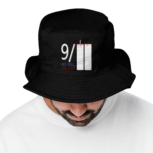 Patriot Day 9 11 Twin Towers New York USA Amerika Bucket Hats