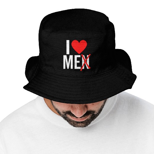 I Love Men I Love Me Bucket Hats