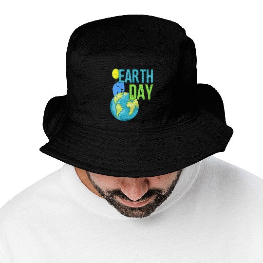 Earth Day 2019 Bucket Hats Great Vintage Ear Elephant S