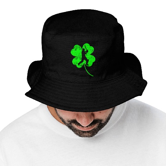 Cricket St. Patrick's day shamrock Bucket Hats