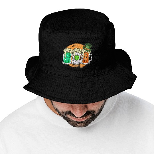 Ireland beer Irish St. Patrick's Day Bucket Hats