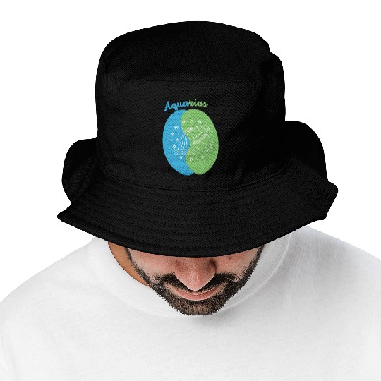 Aquarius: Embrace Your Unique Vision with Minimali Bucket Hats