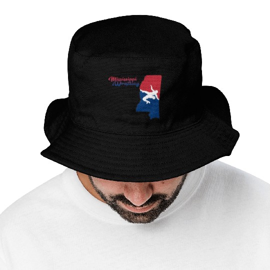 Mississippi Wrestling Bucket Hats