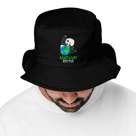 Earth Day Panda Bucket Hats