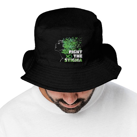 Butterfly Fight The Stigma Mental Health Awareness Bucket Hats