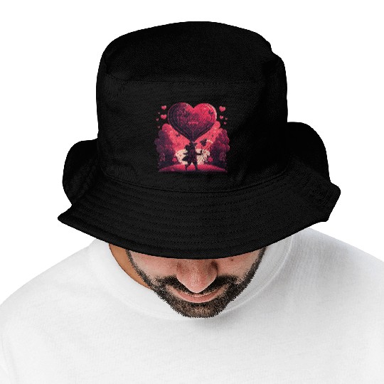 valentine's day Bucket Hats