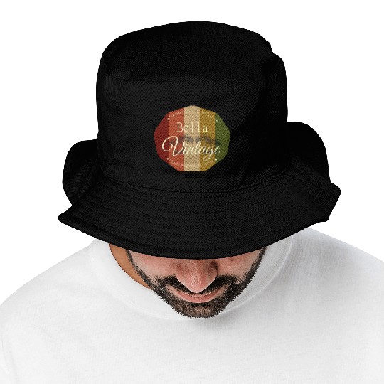 Bella Vintage design Bucket Hats