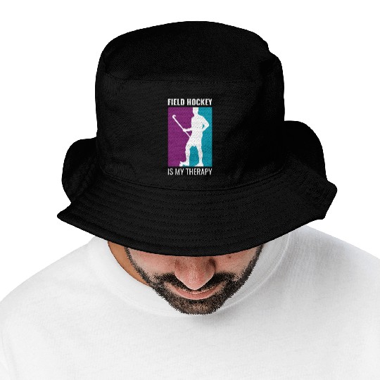 Field Hockey Is My Therapy | Silhouette Sports Bucket Hats
