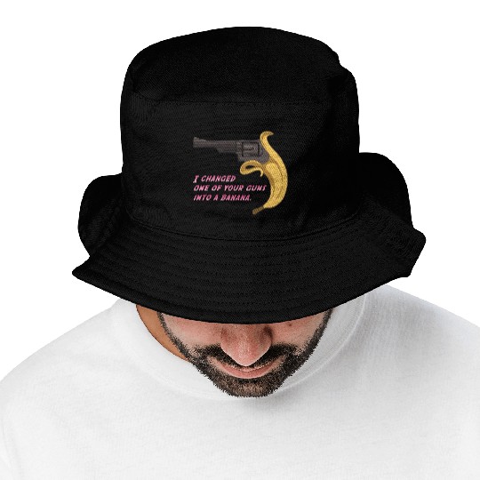 Jojo Banana Gun Bucket Hats