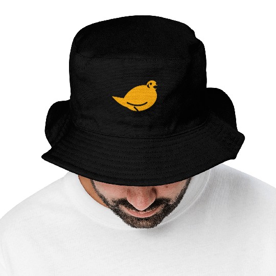 a quail bird Bucket Hats