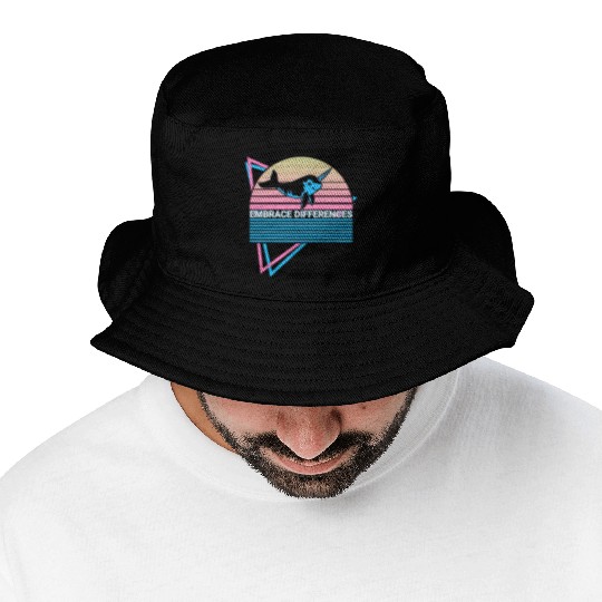 Narwhal Retro Bucket Hats