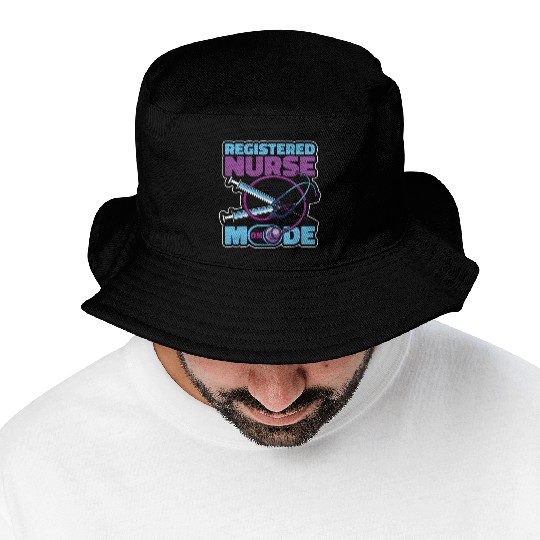 Registered Nurse Mode On Hotal Registered Bucket Hats