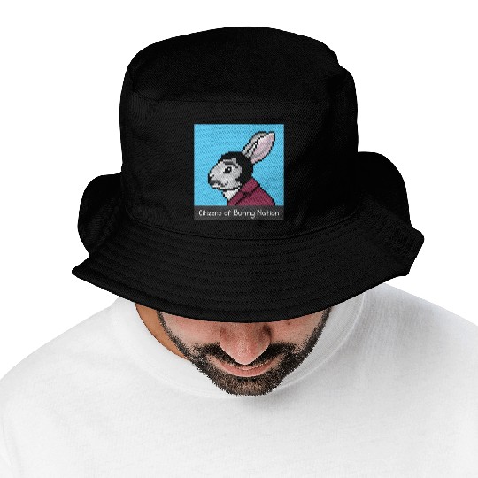 Citizens of Bunny Nation NFT #79 Artwork Bucket Hats